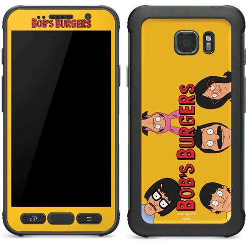 Bobs Burgers Stare Galaxy S7 Active Skin
