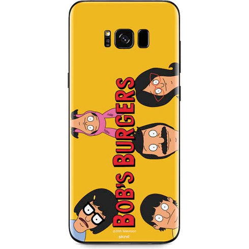 Bobs Burgers Stare Galaxy S8 Plus Skin