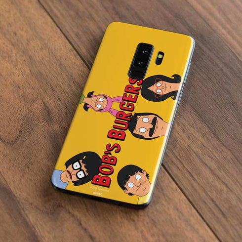 Bobs Burgers Stare Galaxy S9 Plus Skin