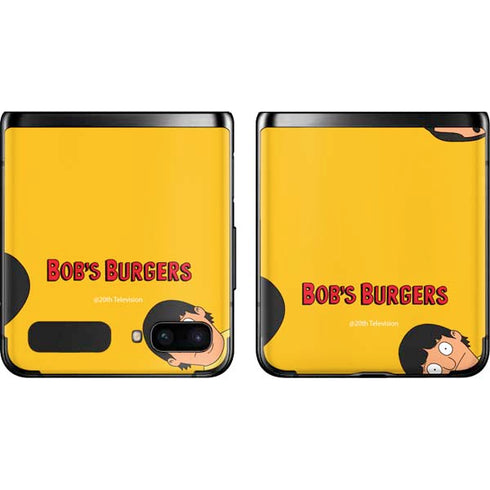 Bobs Burgers Stare Galaxy Z Flip Skin