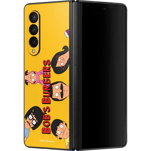 Bobs Burgers Stare Galaxy Z Fold3 5G Skin