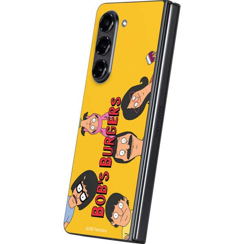Bobs Burgers Stare Galaxy Z Fold5 5G Skin