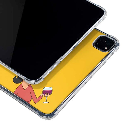 Bobs Burgers Stare iPad Pro 12.9in (2020) Clear Case