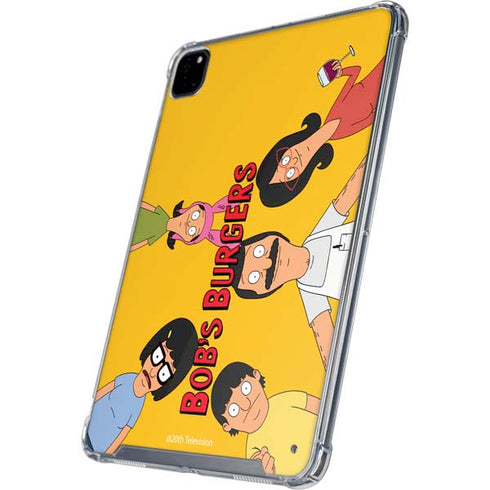 Bobs Burgers Stare iPad Pro 12.9in (2020) Clear Case