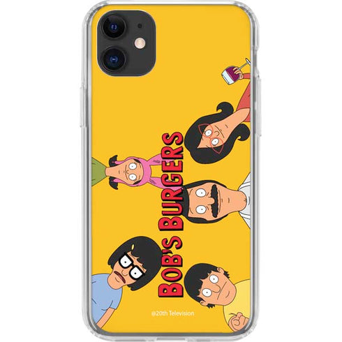 Bobs Burgers Stare iPhone 11 Clear Case