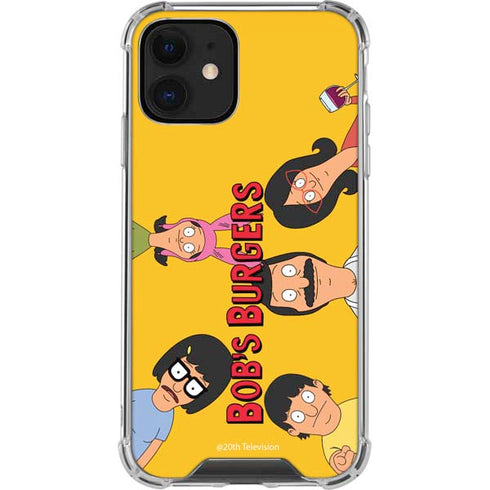 Bobs Burgers Stare iPhone 12 Clear Case