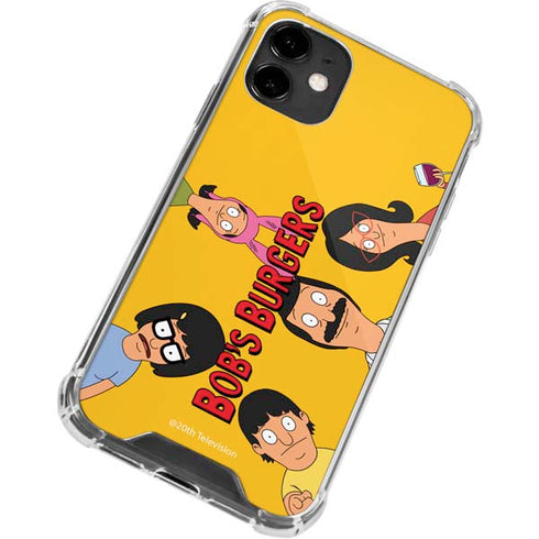 Bobs Burgers Stare iPhone 12 Clear Case