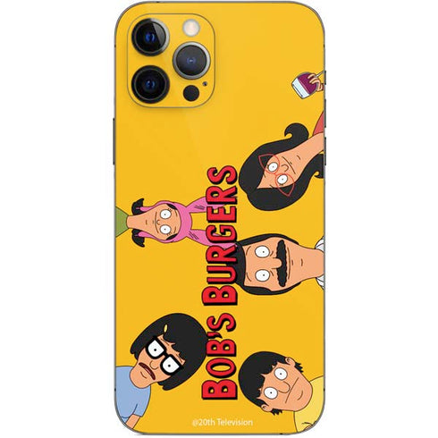 Bobs Burgers Stare iPhone 12 Pro Skin