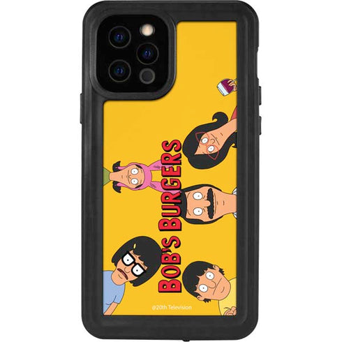 Bobs Burgers Stare iPhone 12 Pro Waterproof Case