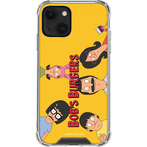 Bobs Burgers Stare iPhone 13 Clear Case