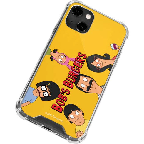 Bobs Burgers Stare iPhone 13 Clear Case