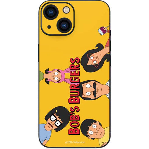 Bobs Burgers Stare iPhone 13 Mini Skin