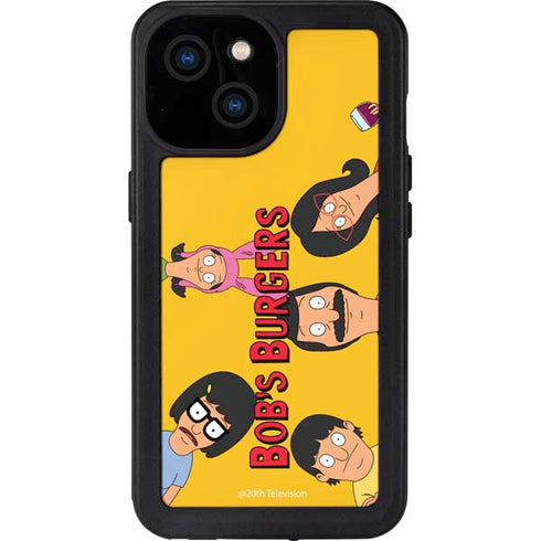 Bobs Burgers Stare iPhone 13 Mini Waterproof Case