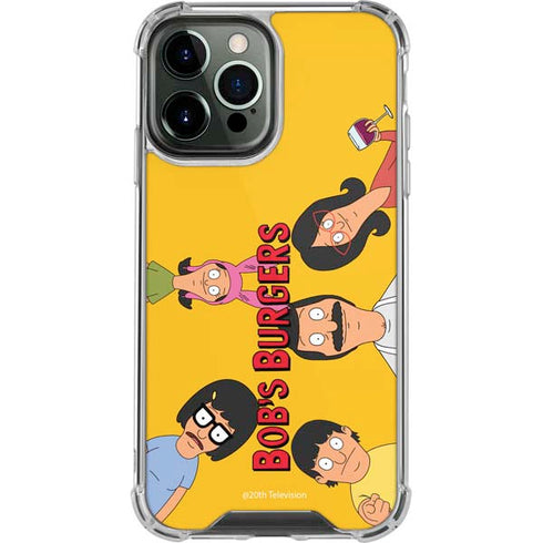 Bobs Burgers Stare iPhone 13 Pro Max Clear Case
