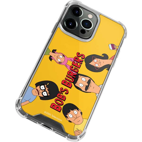 Bobs Burgers Stare iPhone 13 Pro Max Clear Case