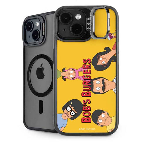 Bobs Burgers Stare iPhone 14 Kickstand Case