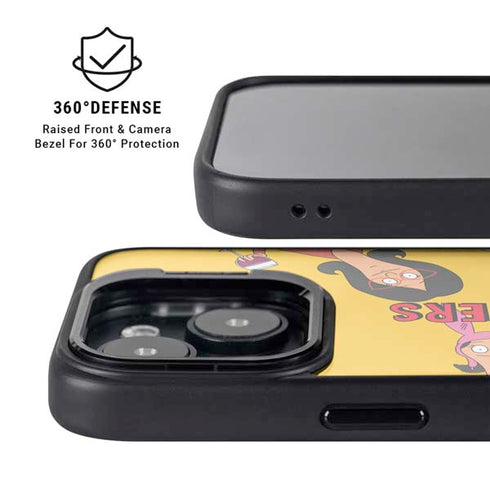 Bobs Burgers Stare iPhone 14 Kickstand Case