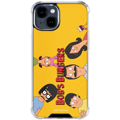 Bobs Burgers Stare iPhone 14 Plus Clear Case