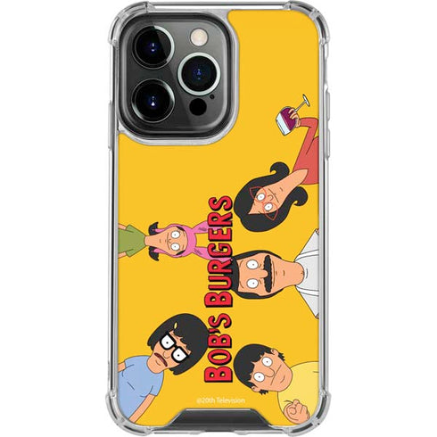 Bobs Burgers Stare iPhone 14 Pro Clear Case