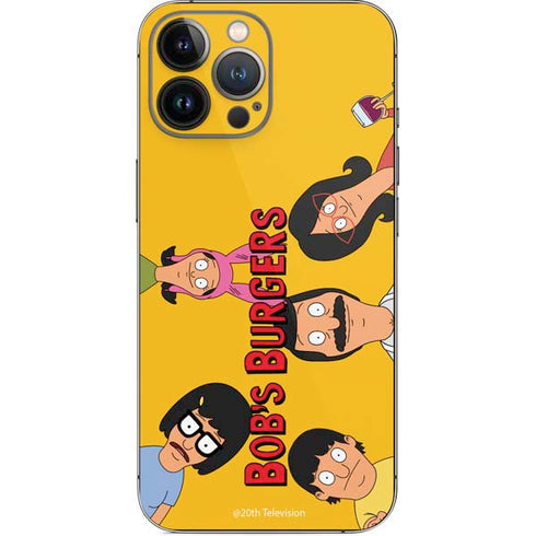 Bobs Burgers Stare iPhone 14 Pro Max Skin