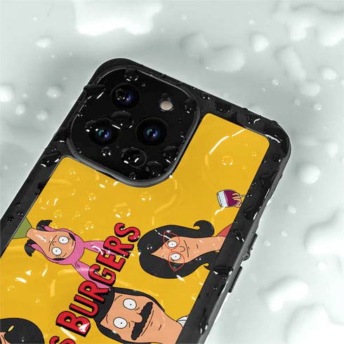 Bobs Burgers Stare iPhone 14 Pro Max Waterproof Case