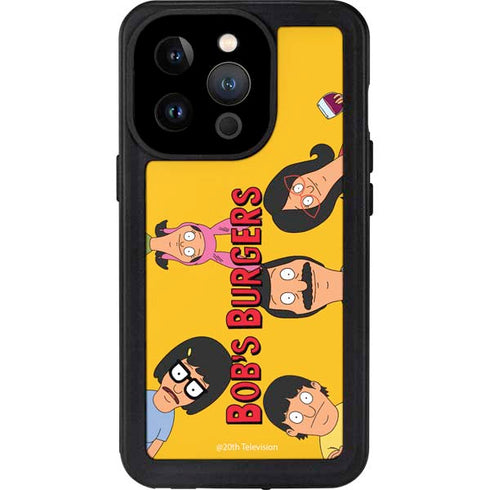 Bobs Burgers Stare iPhone 14 Pro Waterproof Case
