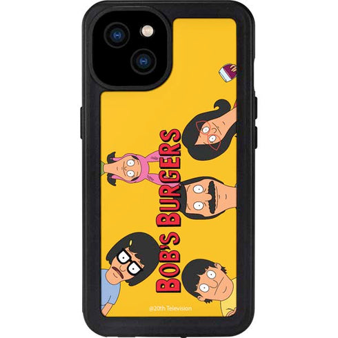 Bobs Burgers Stare iPhone 15 Plus Waterproof Case