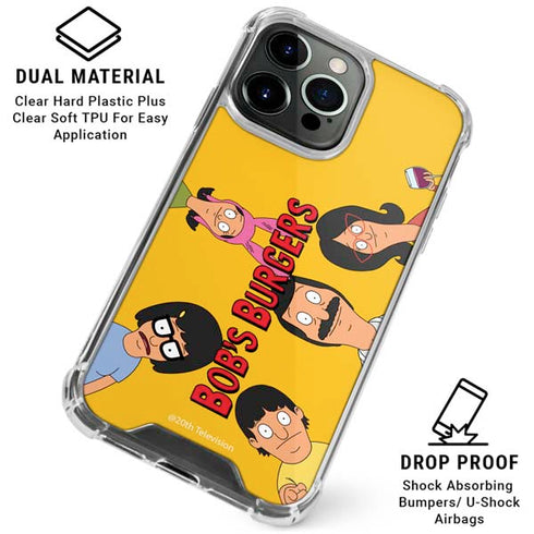 Bobs Burgers Stare iPhone 15 Pro Clear Case