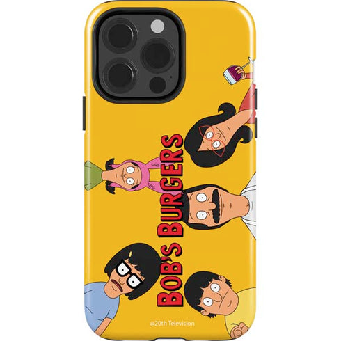 Bobs Burgers Stare iPhone 15 Pro Impact Case