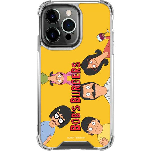Bobs Burgers Stare iPhone 15 Pro Max Clear Case