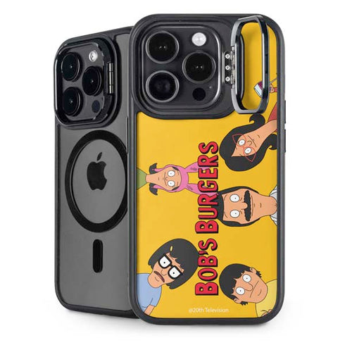 Bobs Burgers Stare iPhone 15 Pro Max Kickstand Case