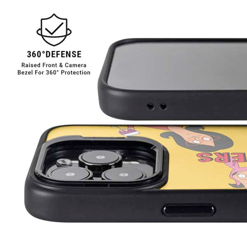 Bobs Burgers Stare iPhone 15 Pro Max Kickstand Case