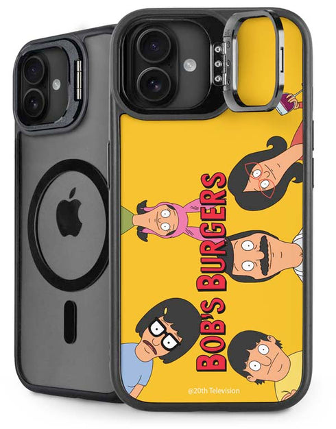 Bobs Burgers Stare iPhone 16 Kickstand Case