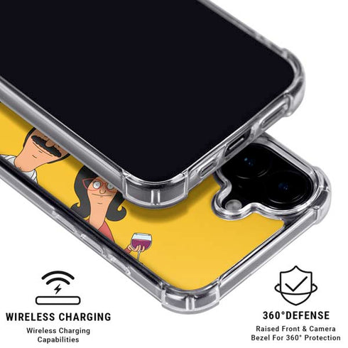 Bobs Burgers Stare iPhone 16 MagSafe Case