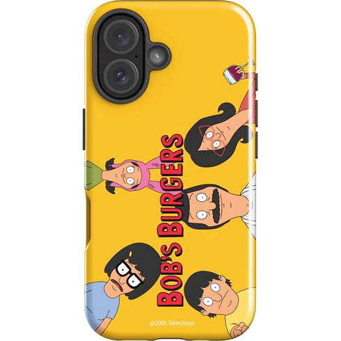 Bobs Burgers Stare iPhone 16 Plus Impact Case