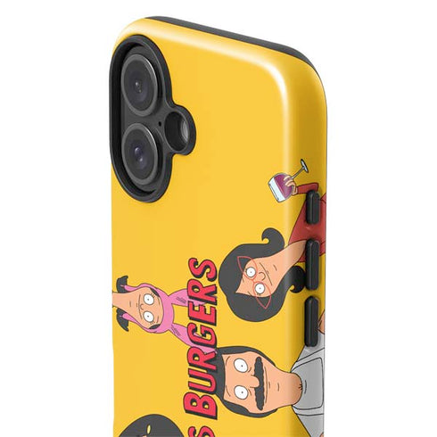 Bobs Burgers Stare iPhone 16 Plus Impact Case