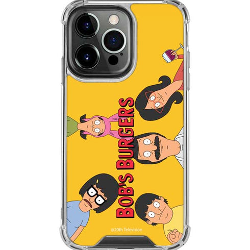 Bobs Burgers Stare iPhone 16 Pro Max Clear Case