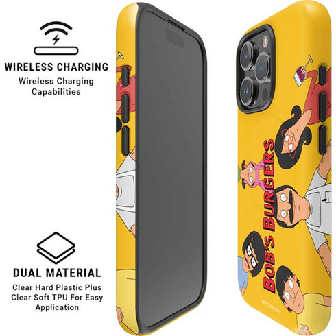 Bobs Burgers Stare iPhone 16 Pro Max Magsafe Impact Case