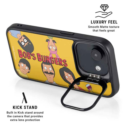 Bobs Burgers Stare iPhone 16e Kickstand Case