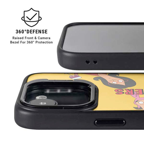 Bobs Burgers Stare iPhone 16e Kickstand Case