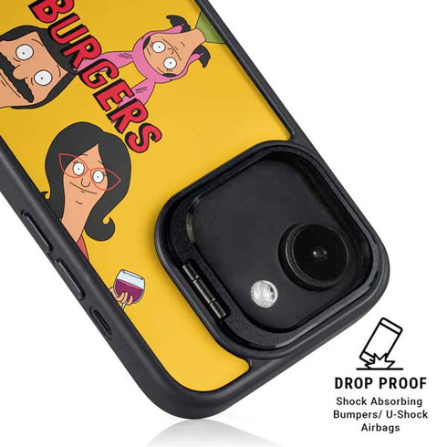 Bobs Burgers Stare iPhone 16e Kickstand Case