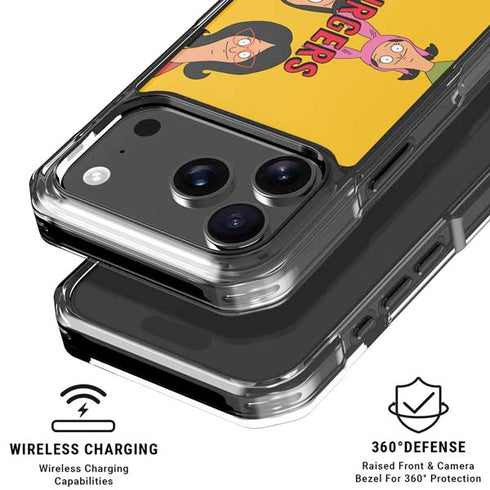 Bobs Burgers Stare iPhone 18 Pro Clear Case
