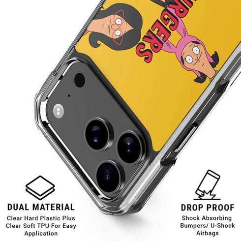 Bobs Burgers Stare iPhone 18 Pro Clear Case