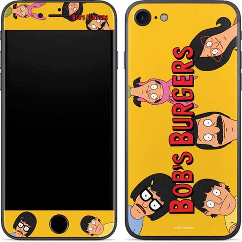 Bobs Burgers Stare iPhone 8 Skin