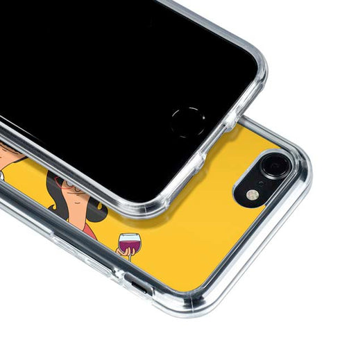 Bobs Burgers Stare iPhone SE (2nd & 3rd Gen) Clear Case