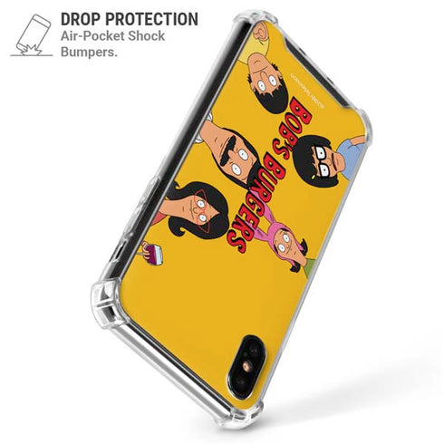 Bobs Burgers Stare iPhone X/XS Clear Case