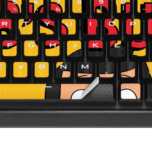 Bobs Burgers Stare K95 RGB PLATINUM Mechanical Gaming Keyboard Skin