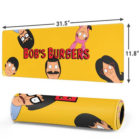 Bobs Burgers Stare Gaming Mouse Pad