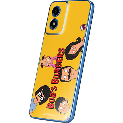 Bobs Burgers Stare Moto G Play 4G (2024) Skin