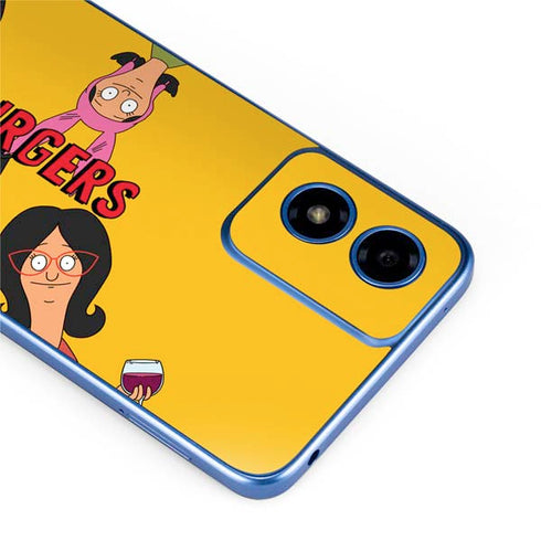 Bobs Burgers Stare Moto G Play 4G (2024) Skin